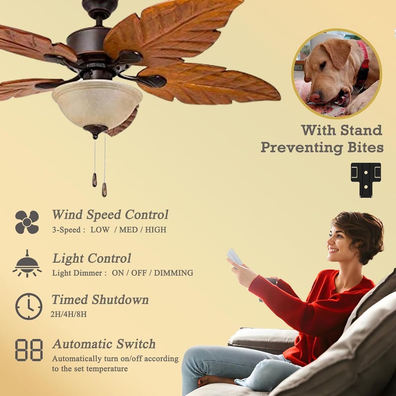 CeilingBreeze Universal Ceiling Fan Thermostatic Remote Control Kit Replacement for Hampton Bay Home Decorators Collection 68108, 98108, HD3 2AAZP TR220A KUJCE10318 HD3 Light Dimmer with Wall Holder Mount - Image 2